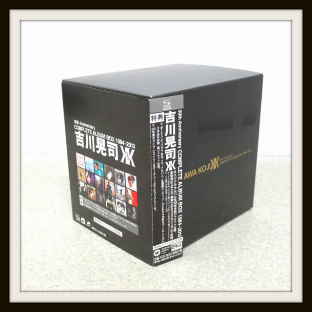 吉川晃司「30th Complete Album Box」限定生産BOXセット