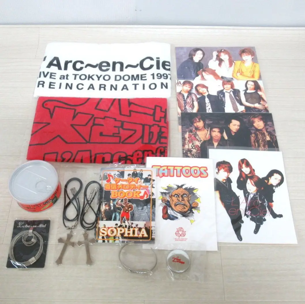 L'Arc〜en〜Ciel  DVD 赤　黒セット