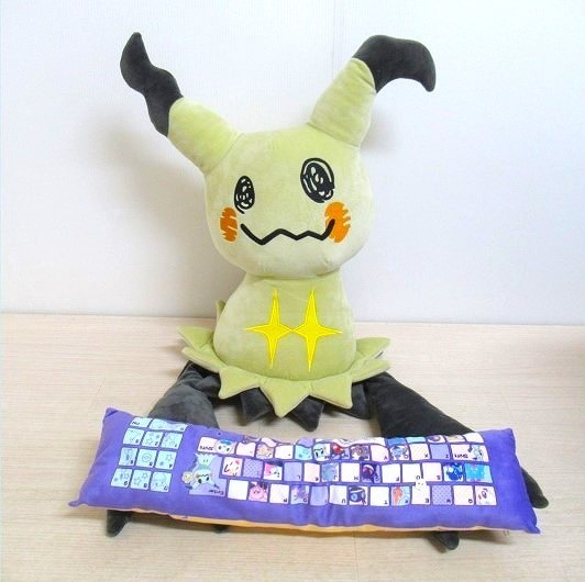 ポケットモンスター PCクッション ミミッキュ ぬいぐるみ 2019年製 ポケモンセンター プレミアムバンダイ